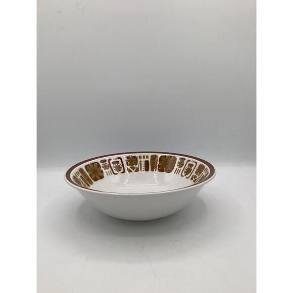 Style House Durastone Panorama Esperanto pattern 9' Bowl Vintage - Picture 4 of 5